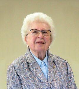 Edith Glatzer, frühere Vorsitzende der Evangelischen Frauenhilfe, Bezirksverband Paderborn, ist verstorben.Foto: Privat 